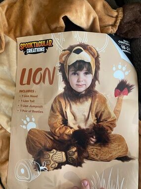 Baby/Toddler Lion Costume - Brown